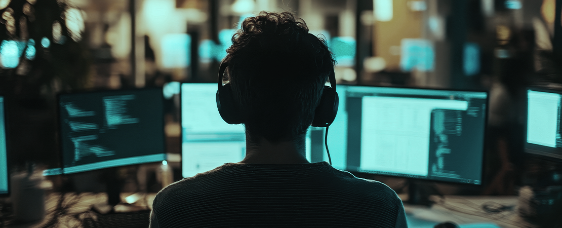 person at computer 2